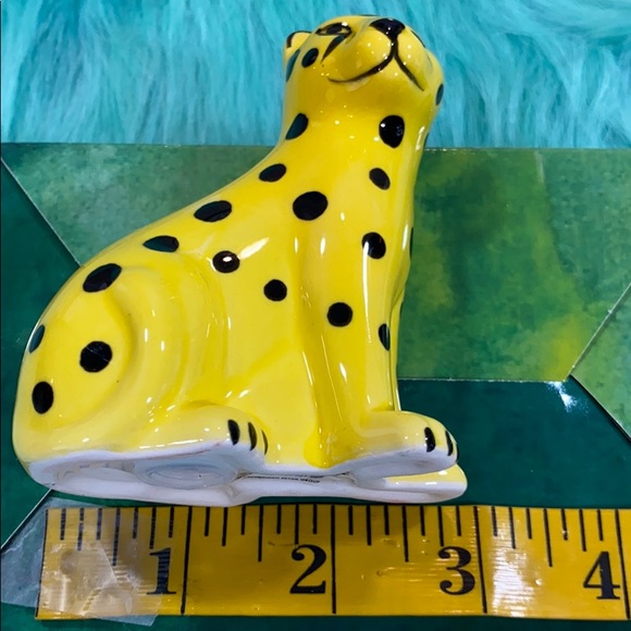 Live In The Sunshine Cheetah Salt & Pepper Set - Picture 7 of 9